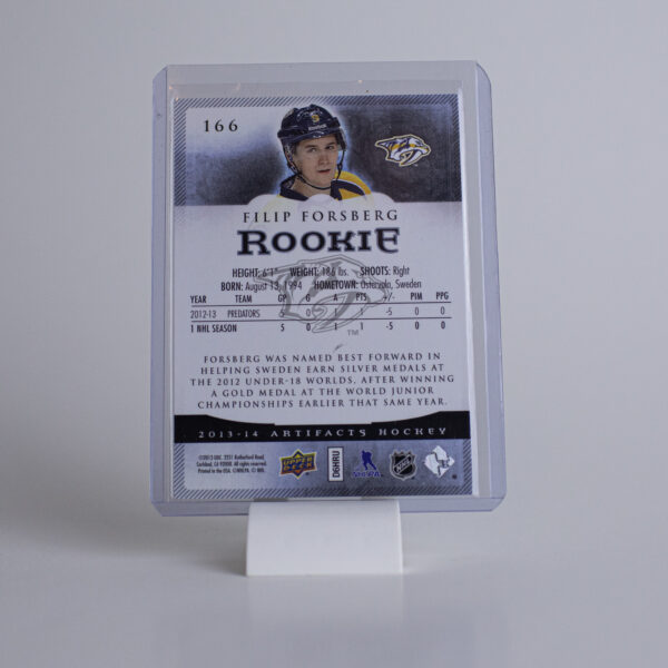 Filip Forsberg - Upper Deck Artifacts Rookie - Bild 2