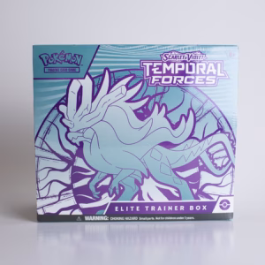 Pokémon Scarlet & Violet: Temporal Forces Elite Trainer Box: Walking Wake/Flutter Mane (Ancient)