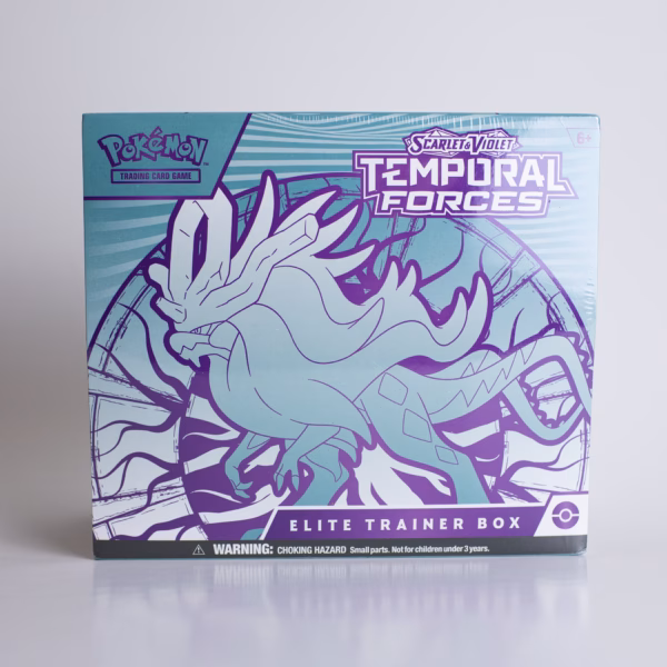 Pokémon Scarlet & Violet: Temporal Forces Elite Trainer Box: Walking Wake/Flutter Mane (Ancient)
