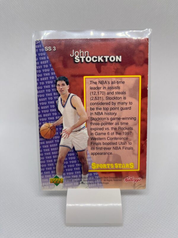 John Stockton - Kelloggs Sports Stars - Image 2