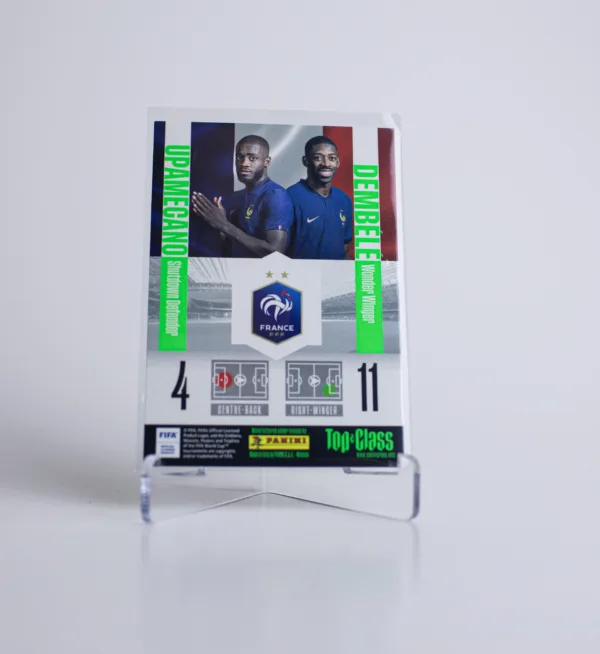 Upamecano, Dembele Magic Mix France National Team Panini Top Class #227 - Image 2