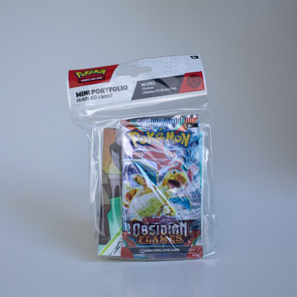 Pokémon mini-album + Obsidian Flames booster pack